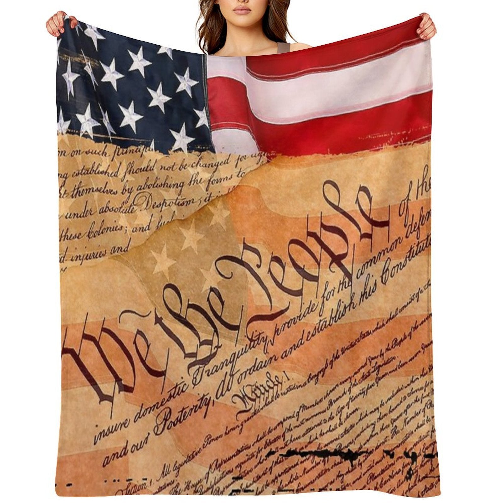 We The People Gift-ready Throw Blanket