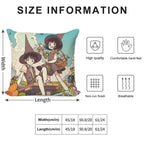 Spring Wytte Twins Soft Reinforced Edging Throw Pillow