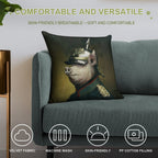 Pigglehaube Soft Multiple Sizes Throw Pillow