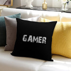 Gamer Soft High-Density Material Throw Pillow