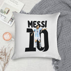 Messi 10 Soft Bedroom Essential Throw Pillow