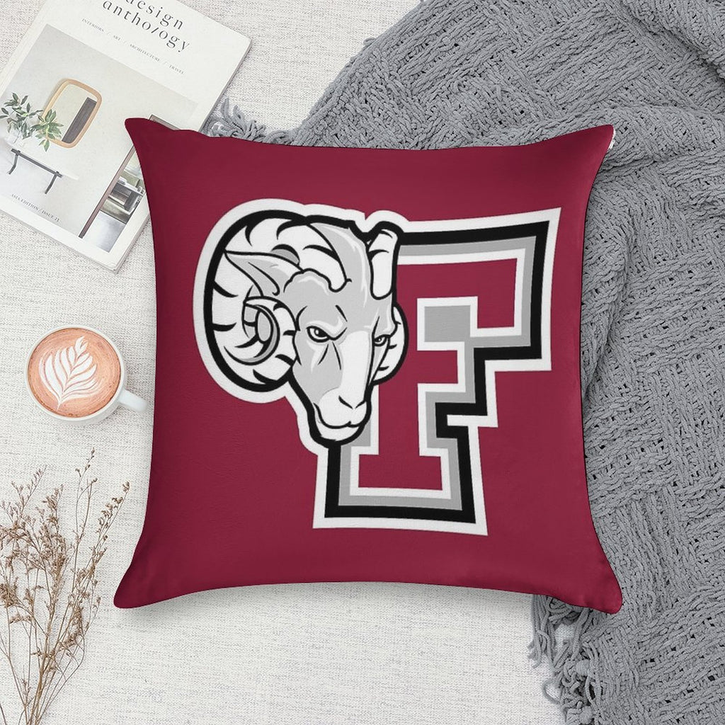Fordham Rams Soft Short Plush Fabric Throw Pillow
