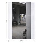 The Waiting Corner – Liminal Bench Scene at Night Machine-washable Throw Blanket