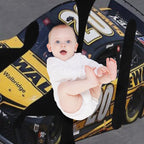 Christopher Bell Car 20 Machine-washable Throw Blanket