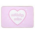 Not Today Satan  Nikury  Fade-Resistant Bath Mat