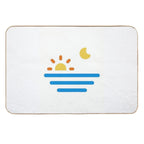 Welcome Summer Abstract, Hot Summer 2023, Summer Sunset, Beach Day  Versatile Bath Mat