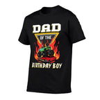 Dad of The Birthday Boy, Your Funny Monster Truck Birthday  Quick-drying T-Shirt