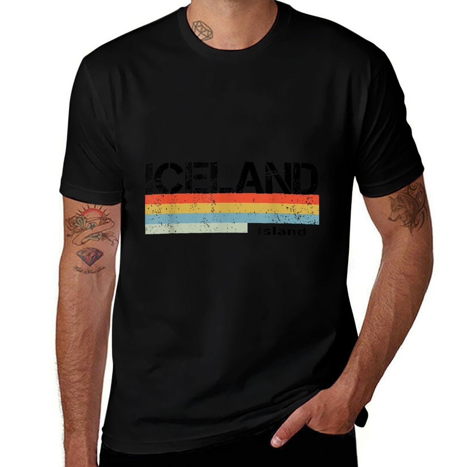 Iceland  Moisture-wicking T-Shirt