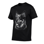Australian Cattle Dog Blue Heeler Art For Women And Men  Graphic-printed T-Shirt