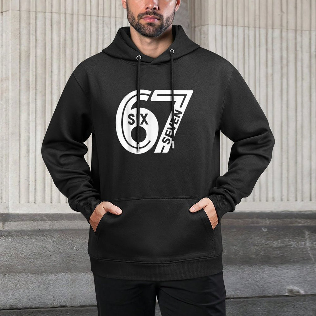 Fun Six Seven 6 7 Meme Versatile Streetwear Hoodie