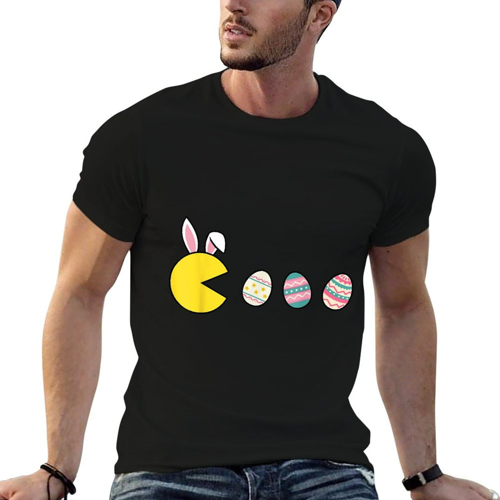 Video Game Eating Easter Eggs Retro Gamer Men Boys Kidsn  Odor-resistant T-Shirt
