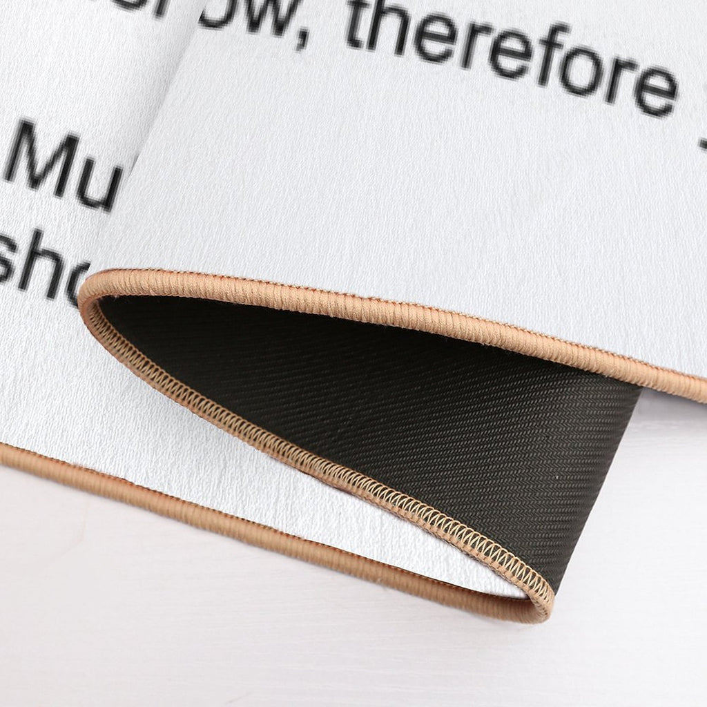 The Note  Eco-Friendly Bath Mat