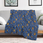 Coraline Star Pattern Velvety-soft Throw Blanket