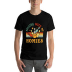 Bowling-Shirt Rolling With My Homies Men Women Funny Bowler  Summer-ready Fabric T-Shirt