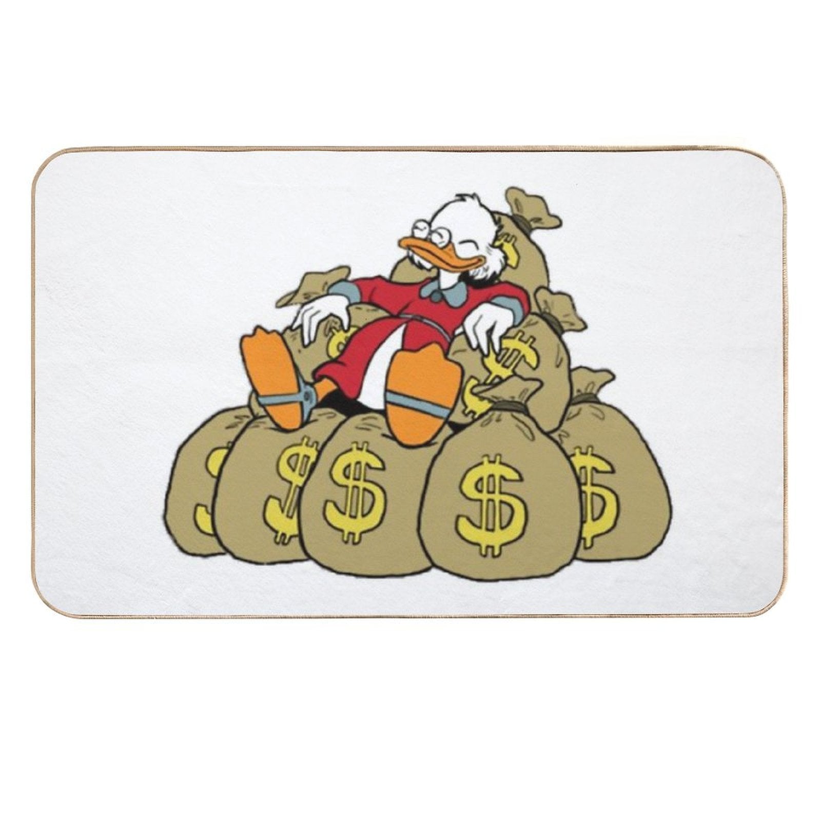 Picsou Art Drawing  Odorless Bath Mat