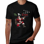 Christmas Santa Claus Duck Hunting Men Women Duck Hunter  Breathable T-Shirt