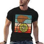 Kiwi Bird Bicycle Driving Cyclist Cycling Gift  Rolled Sleeves T-Shirt