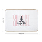 Enjoy The Silence  High-Traffic Bath Mat