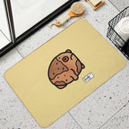 Desert Rain Frog Doodle  High-Traffic Bath Mat
