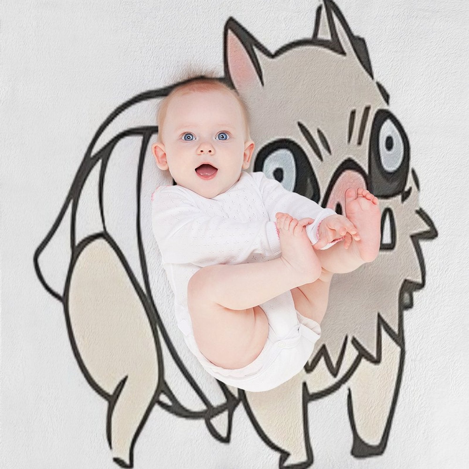 Hashibira Inosuke Premium Throw Blanket