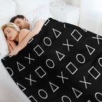 Gamer Pattern Shrink-resistant Throw Blanket
