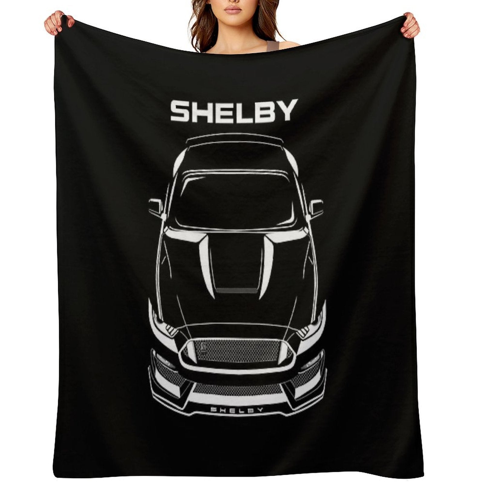 Ford Mustang Shelby GT350 2015 - 2020 Easy Care Throw Blanket
