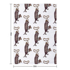 Armadillo Cowboy Durable Throw Blanket