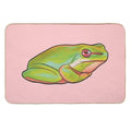 Colorful Frog  Eco-Friendly Bath Mat