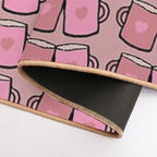 Love Comes in Two  Repositionable Bath Mat