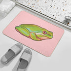 Colorful Frog  Eco-Friendly Bath Mat