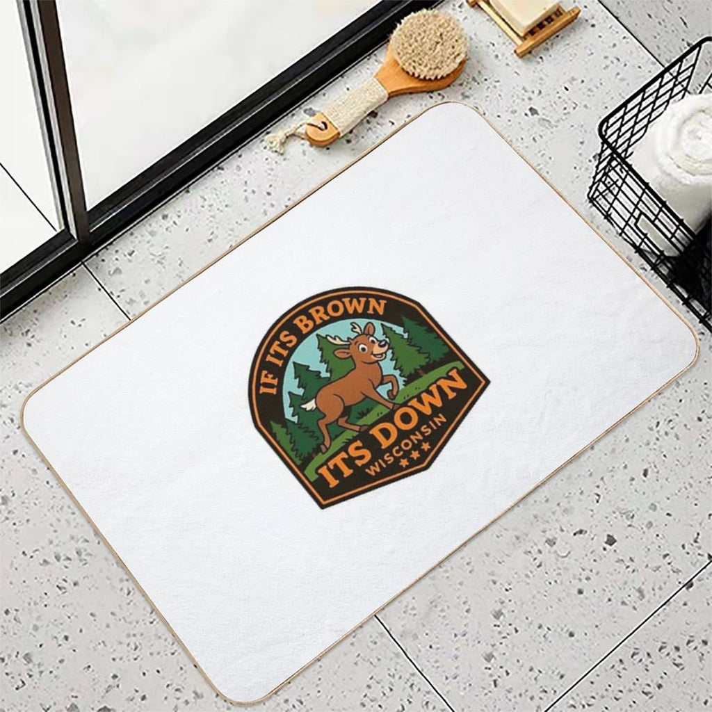 Buck Down  Easy Maintenance Bath Mat