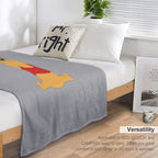 Pooh Bear ) Plush Throw Blanket
