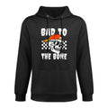 Retro Bad To The Bone Funny Skull Halloween Costume Boy Kids Medium-Weight Fabric Hoodie