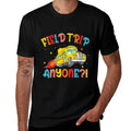Field Trip Anyone School Trips Field Day 2025 Teachers Kids  Oversized Silhouette T-Shirt