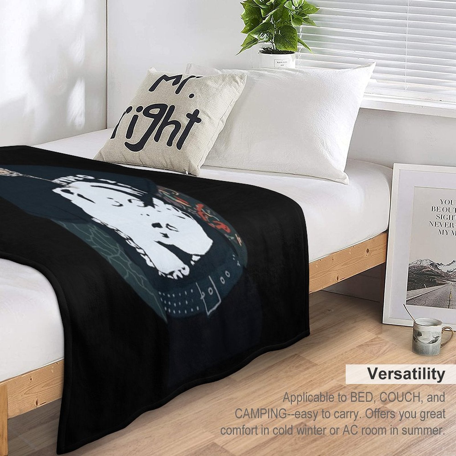 Oli Sykes - Bring Me The Horizon Velvety-soft Throw Blanket