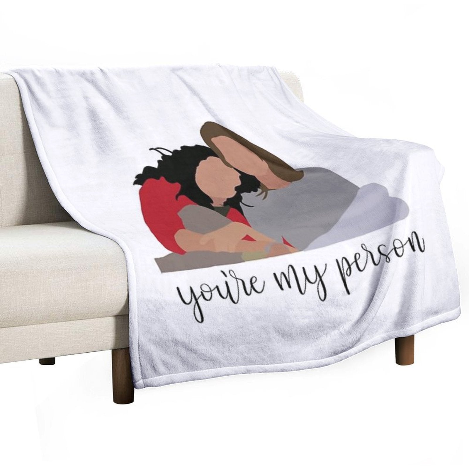 You're My Person Lightweight Throw Blanket