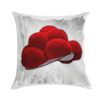 Black Forest Hat Bollenhut ART 1.5 Soft Durable Construction Throw Pillow