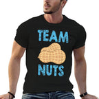 Team Nuts Funny Team Boy Gender Reveal Tshirt  Tagless Design T-Shirt
