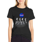 NASA Walking Astronauts in Space Comfortable T-Shirt