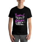 Registered Nurse Est 2022 Nurse In Progress Gift Unisex-Adults, Kids Black Tie-Dye  Graphic-printed T-Shirt