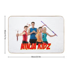 Ninja Kidz Merch For Kids Party  Slip-Resistant Bath Mat