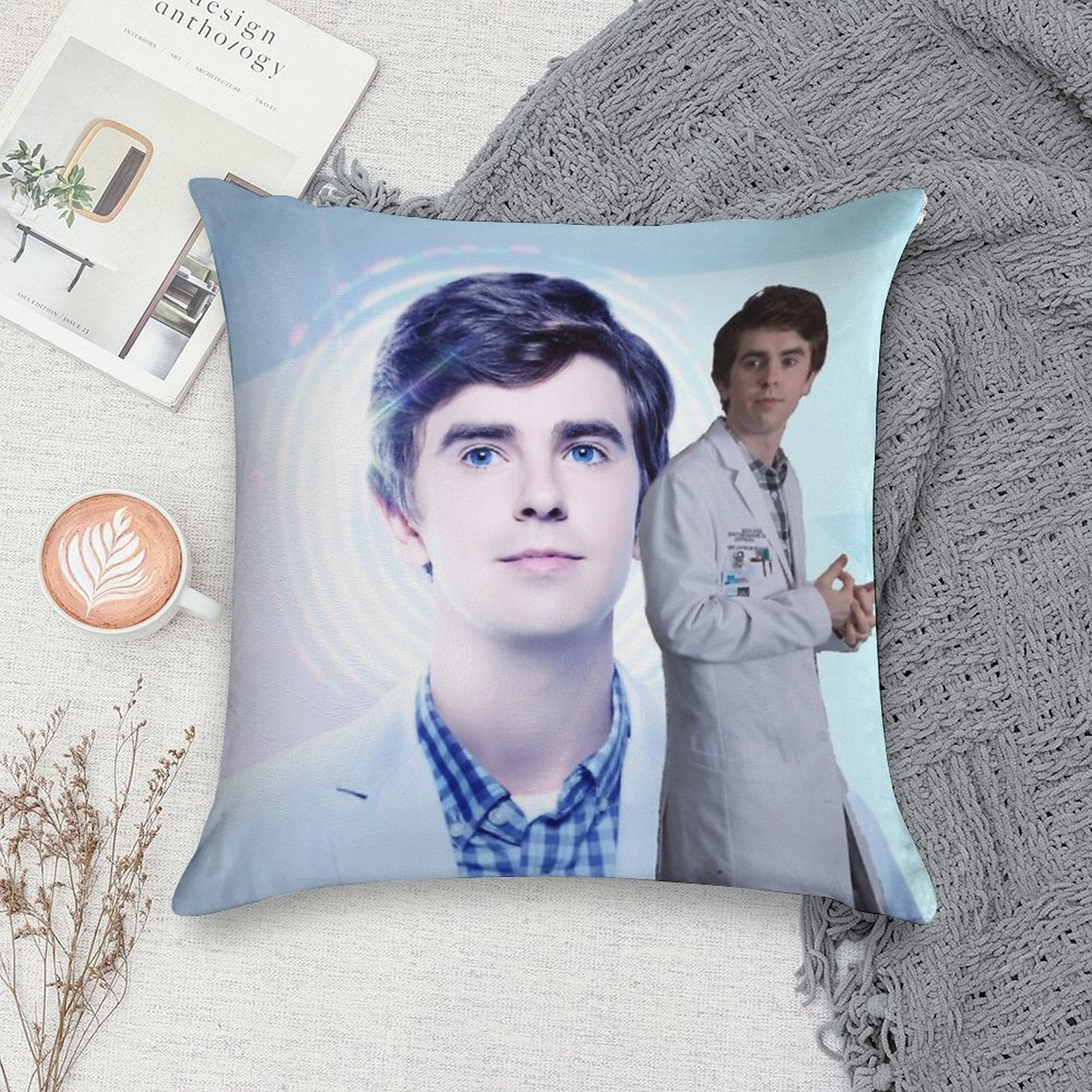 The Good Doctor - Shaun Murphy Soft Shrink-Resistant Throw Pillow