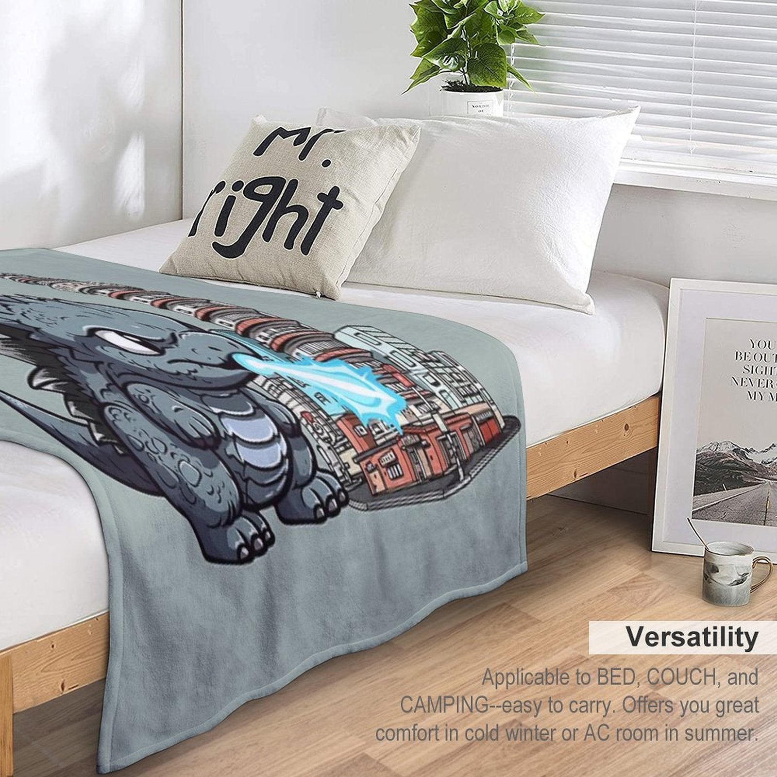 Cutezilla Sustainable Throw Blanket
