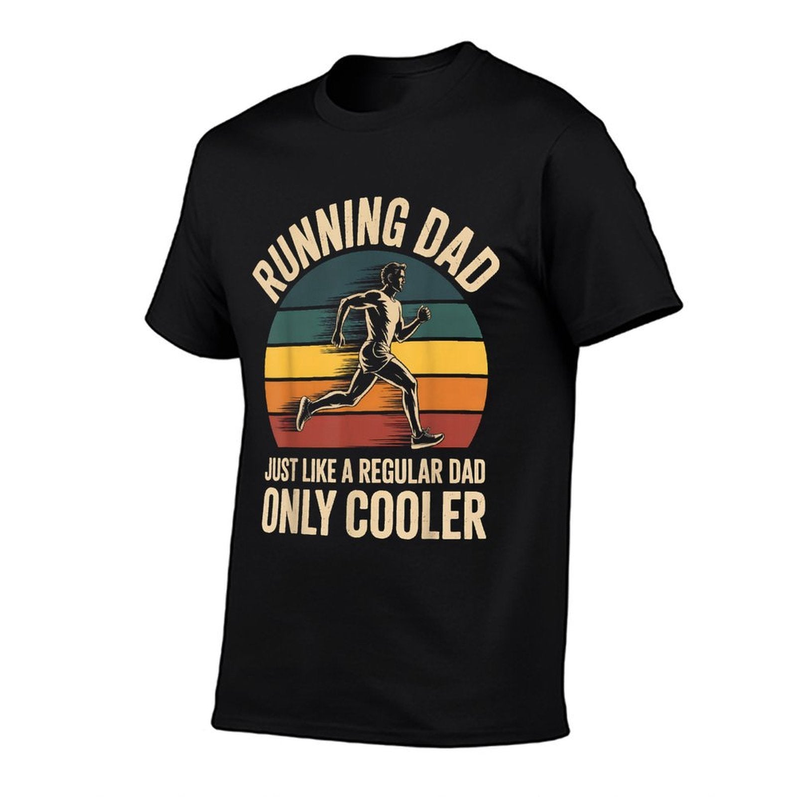 Running Dad Funny Marathon Runner Racing Dad Fathers Day  Vintage-inspired T-Shirt