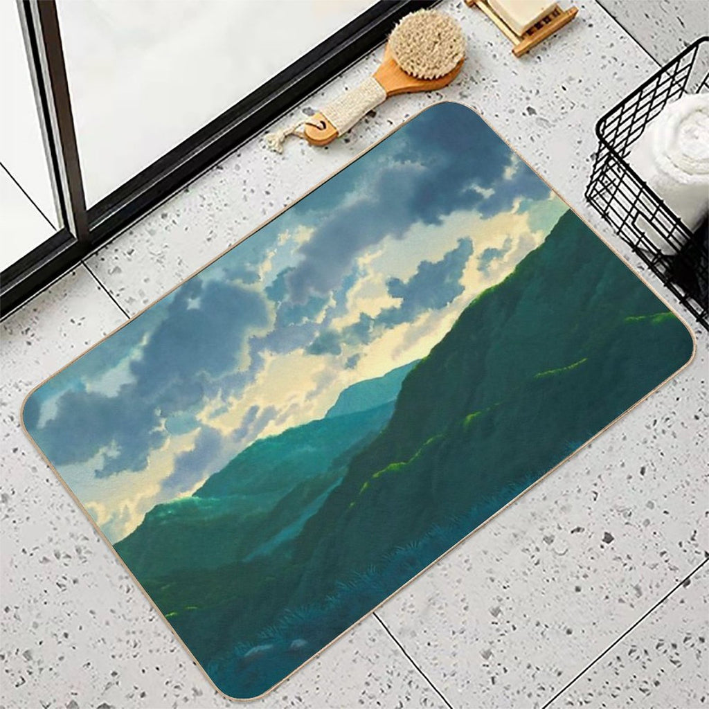 Journey Far to The West  Long-Lasting Bath Mat