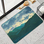 Journey Far to The West  Long-Lasting Bath Mat