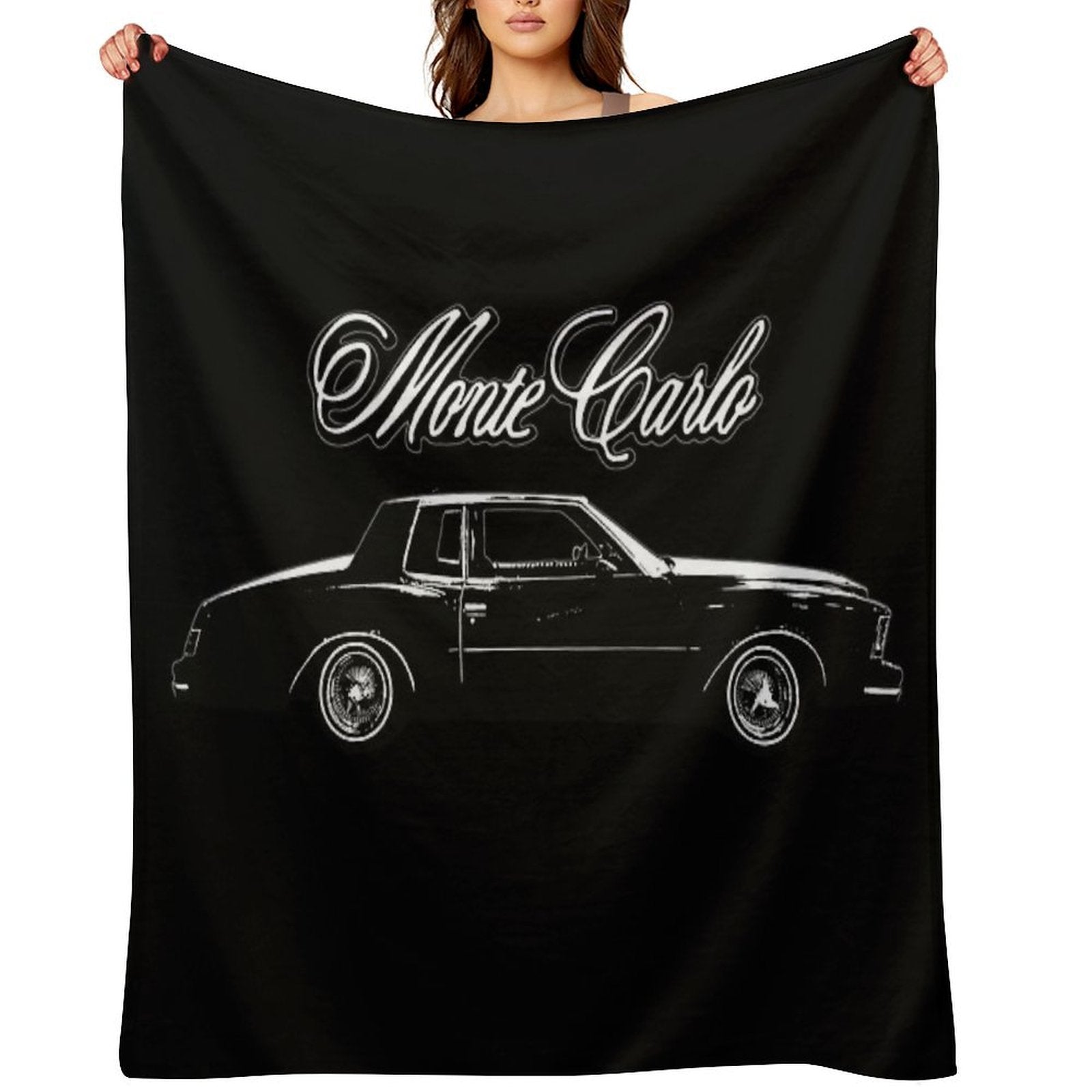 Chevy Monte Carlo Quick-dry Throw Blanket