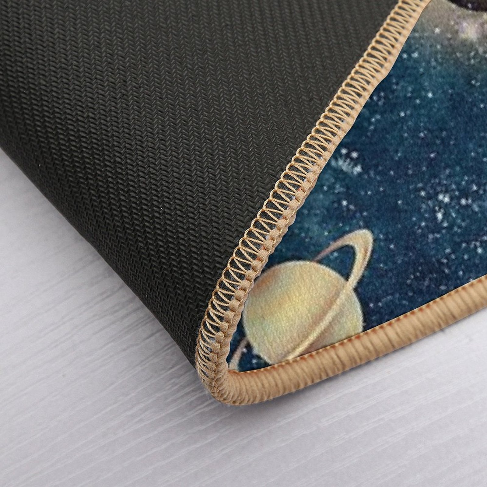 Planets in Galaxy Space  Bath Mats  Easy To Clean Bath Mat