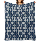 Moon Phases  Repeat Pattern Quick-dry Throw Blanket