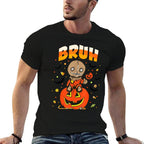 Trick Or Treat Cute Sam Funny Bruh Halloween Costume 2024  Quick-drying T-Shirt
